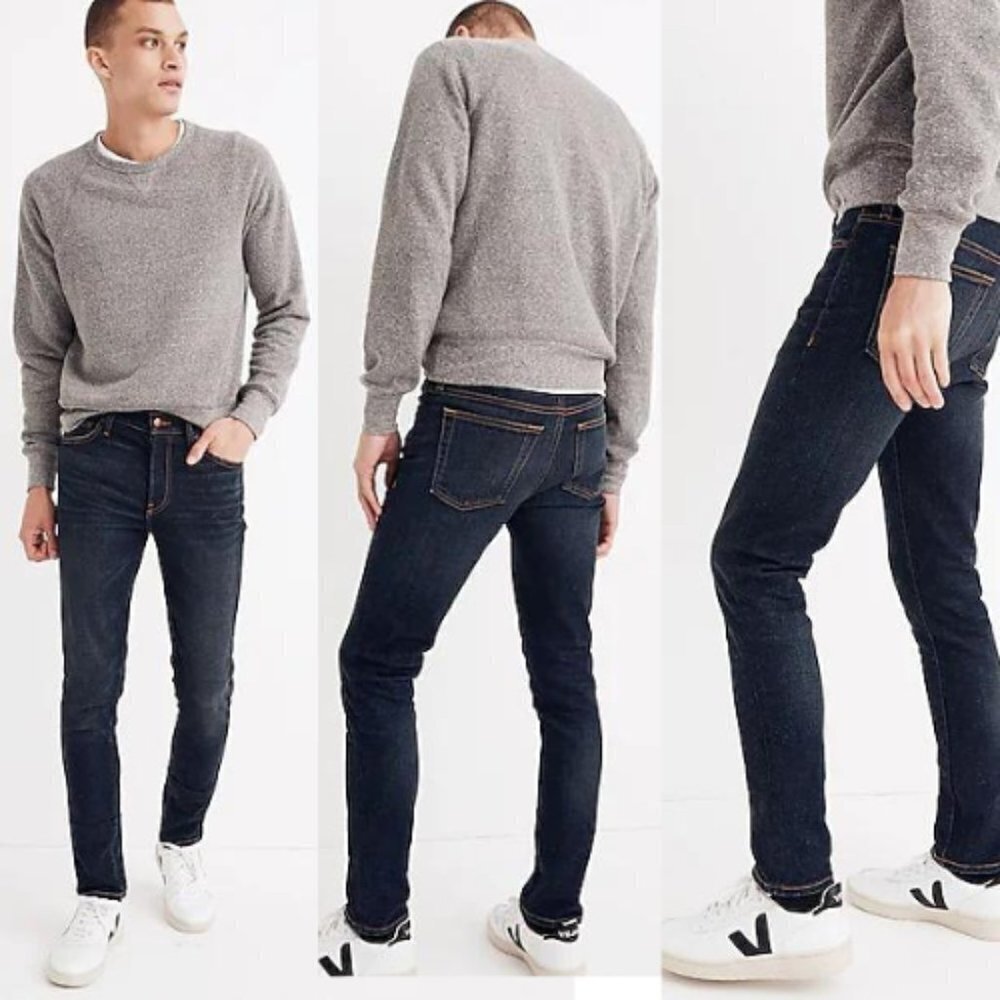 New! Madewell Skinny Jeans in Heney Wash 31x32 nwt 28260